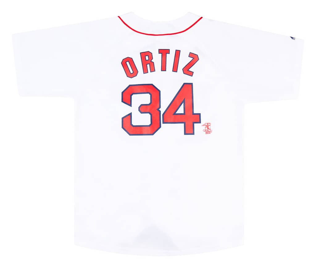 2005-08 Boston Red Sox Ortiz #34 Majestic Replica Jersey (Home) Y