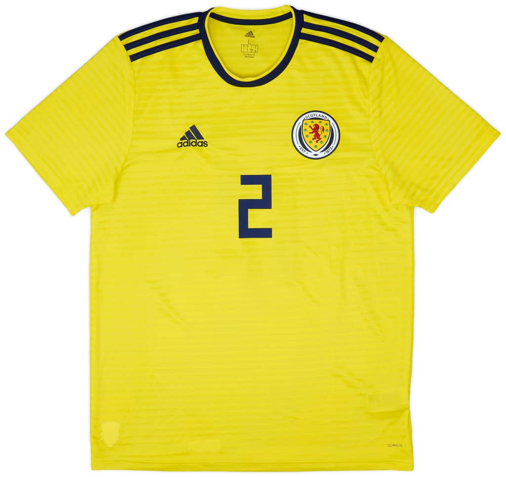 2017-18 Scotland Away Shirt #2 - 9/10 - (L)