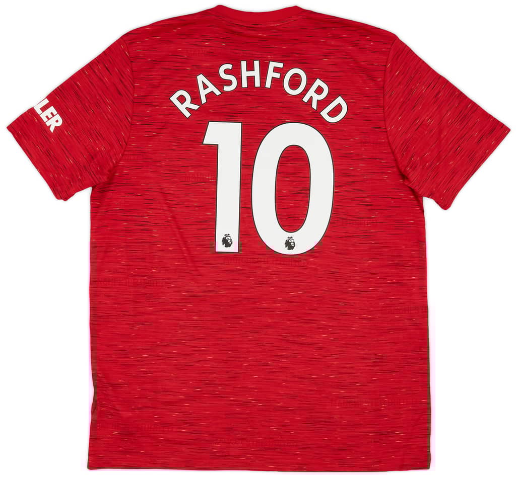 2020-21 Manchester United Home Shirt Rashford #10 (XL)