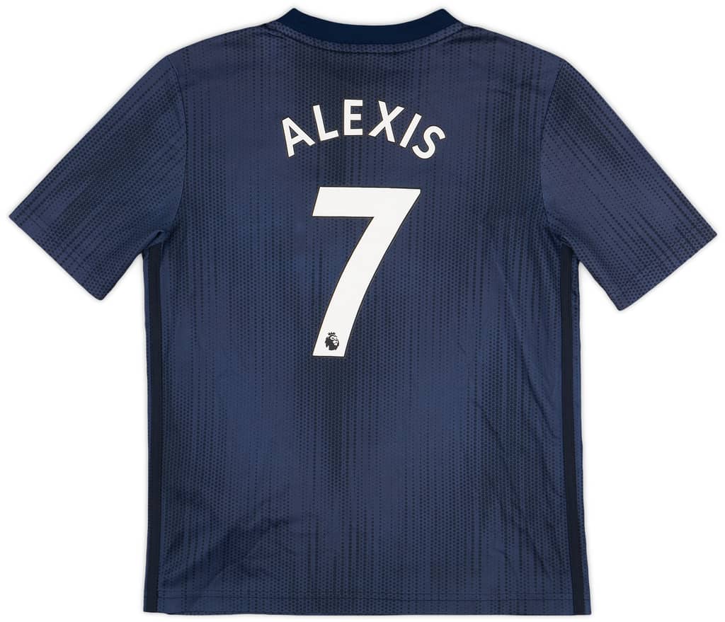 2018-19 Manchester United Third Shirt Alexis #7 - 9/10 - (M.Boys)