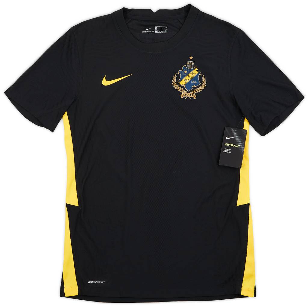 2021 AIK Stockholm Player Issue Vaporknit Home Shirt (S)