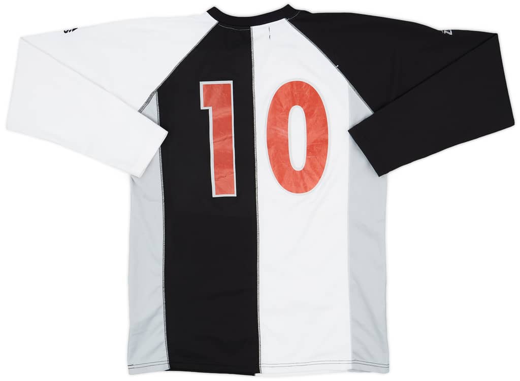 2000s Zeus Template L/S Shirt (Savoia Five) #10 - 8/10 - (XL)