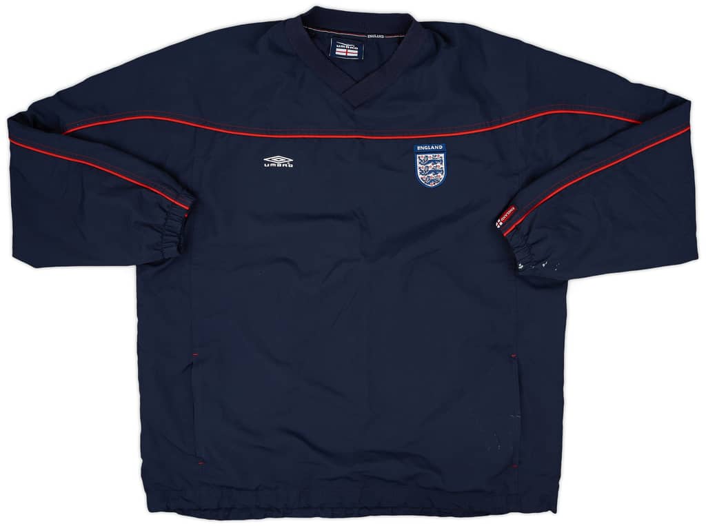 2002-04 England Umbro Drill Top - 7/10 - (XL)