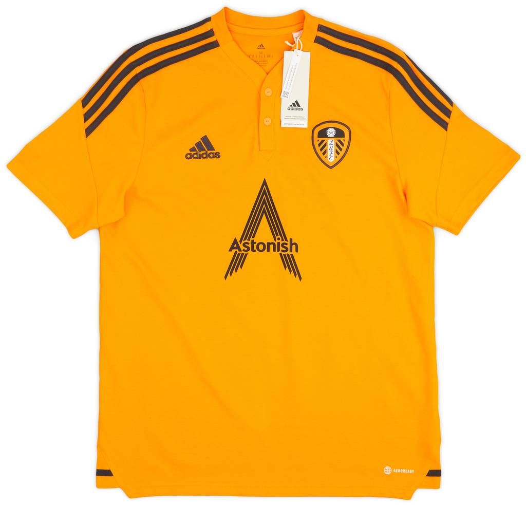 2022-23 Leeds United Player Issue Polo T-Shirt