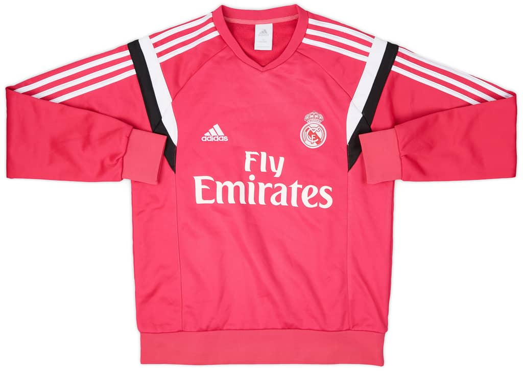 2014-15 Real Madrid adidas Sweat Top - 6/10 - (S)