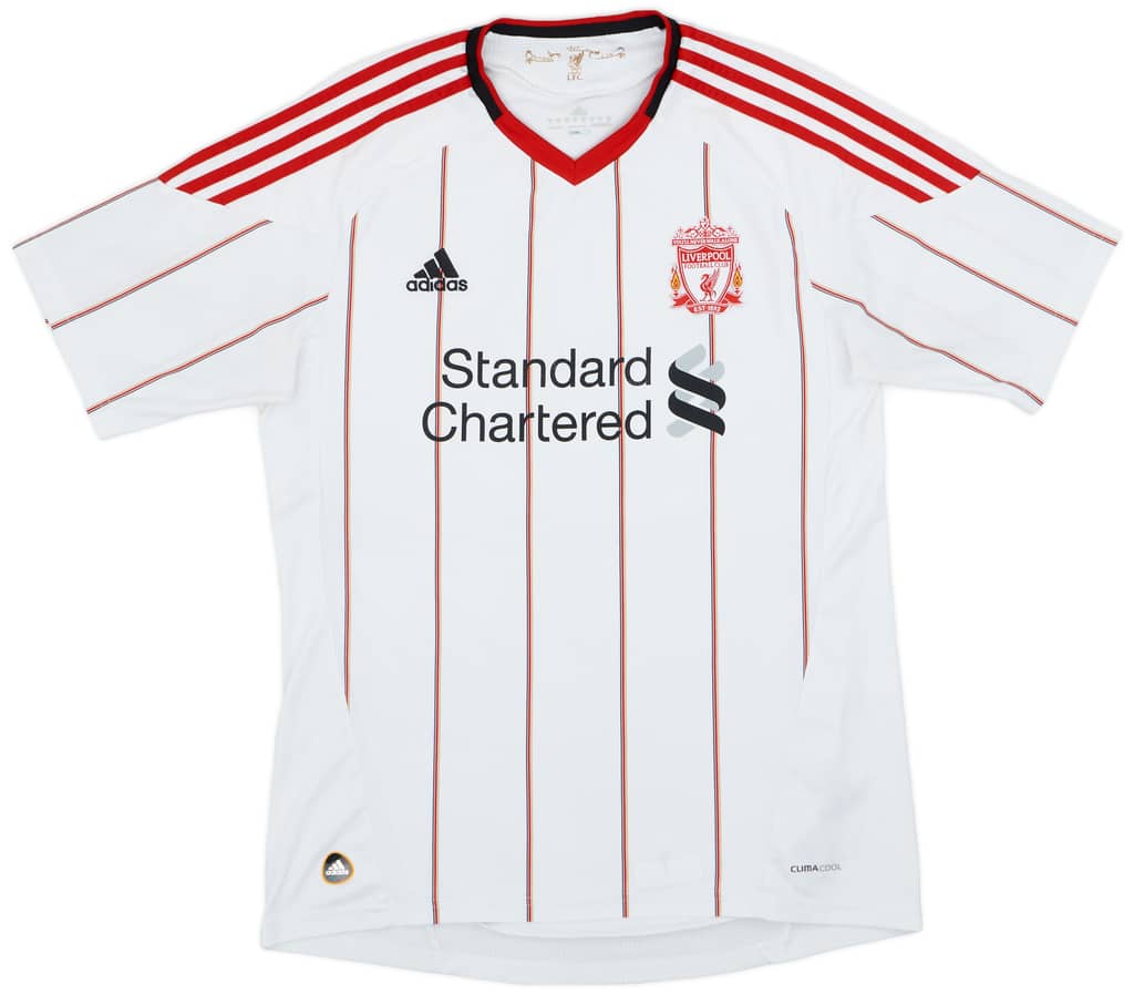 2010-11 Liverpool Away Shirt Gerrard #8 - 6/10 - (M)