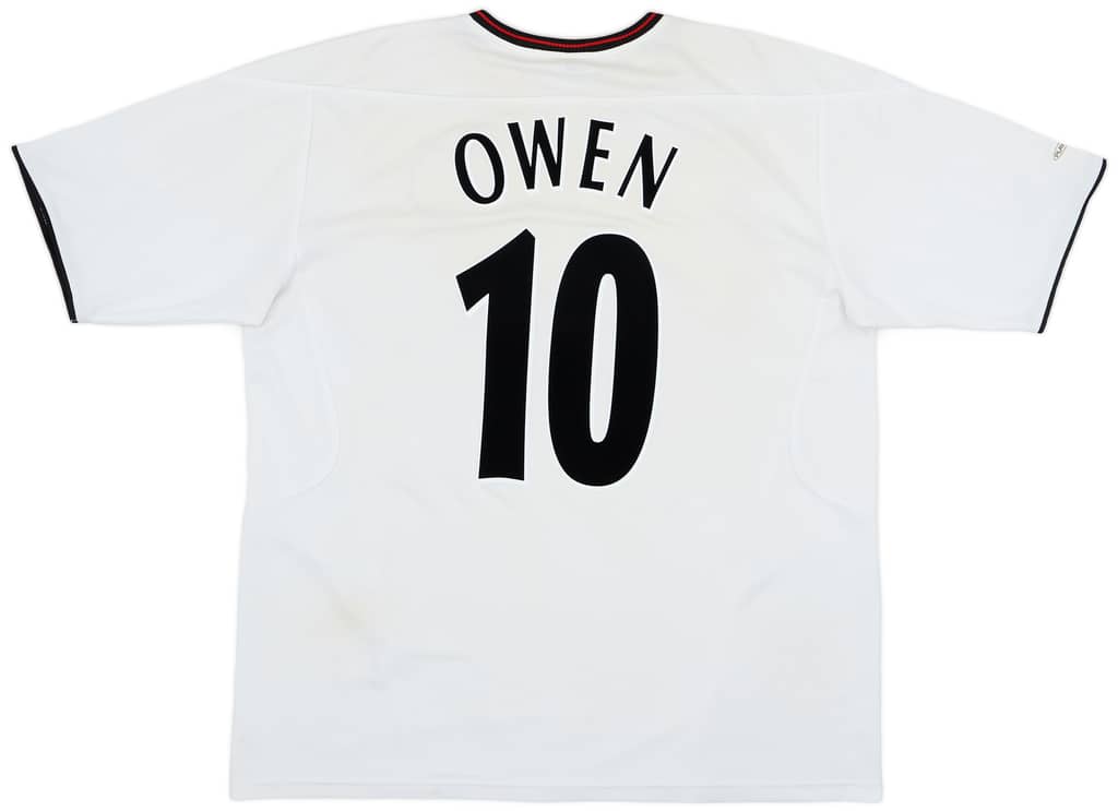 2003-04 Liverpool Away Shirt Owen #10 - 5/10 - (XXL)
