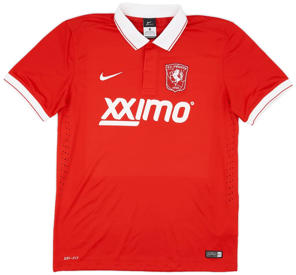 2014-15 FC Twente Match Issue Home Shirt Tapia #26