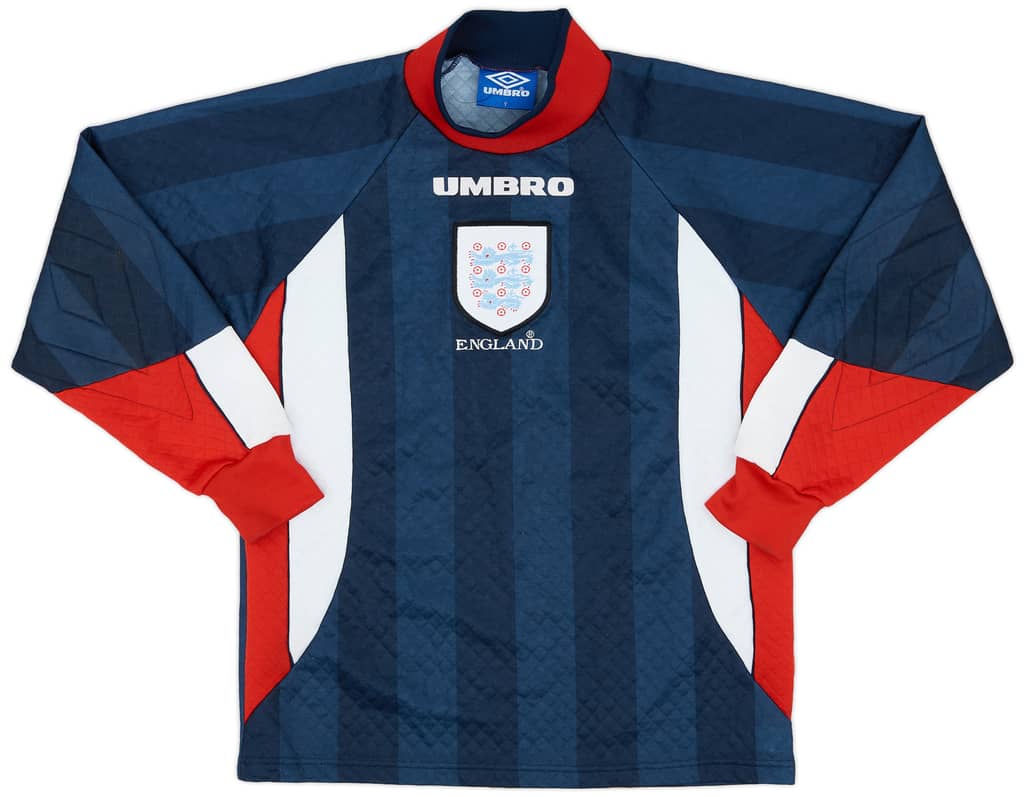 1997-98 England GK Shirt - 8/10 - (XL.Boys)