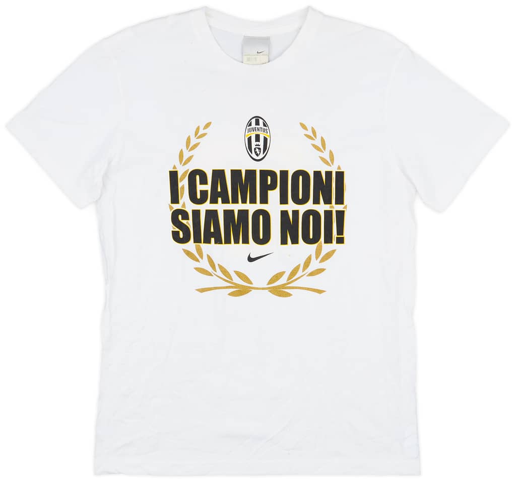 2004-05 Juventus Nike Graphic Tee - 5/10 - (L)