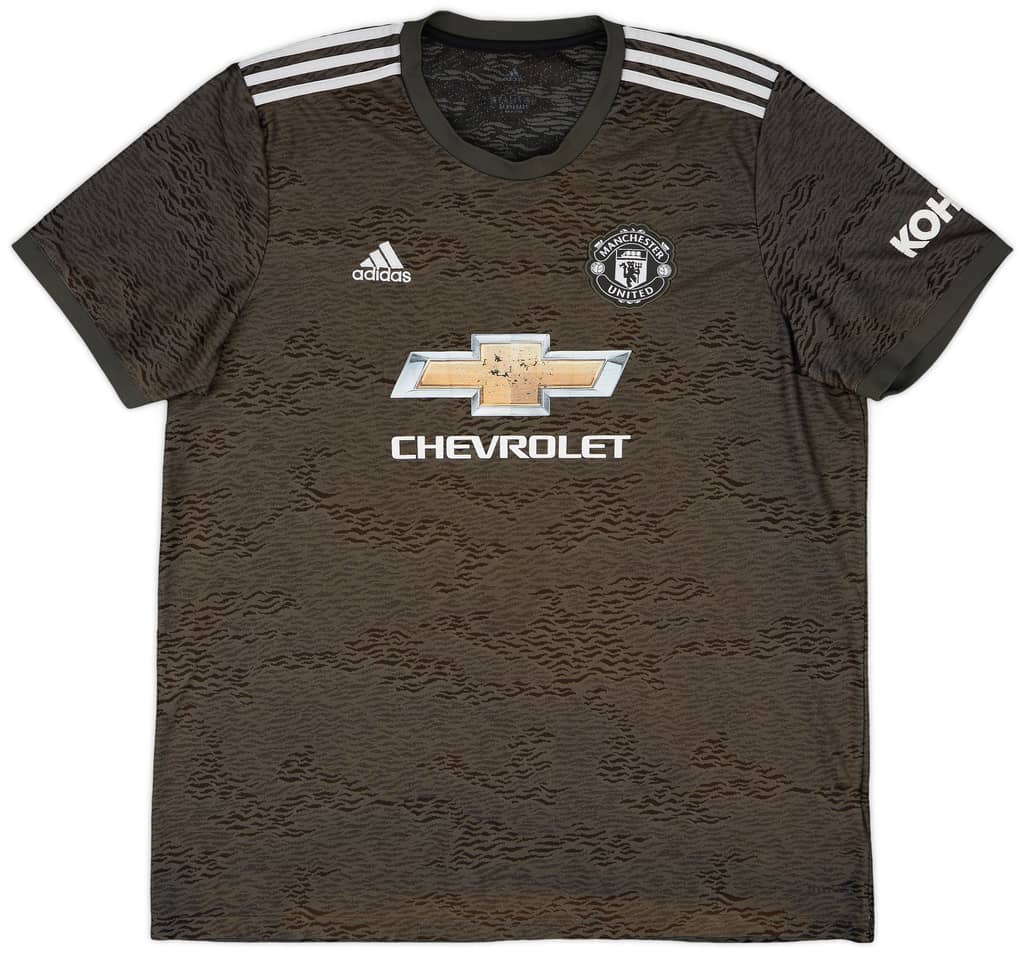 2020-21 Manchester United Away Shirt B.Fernandes #18 - 6/10 - (XXL)