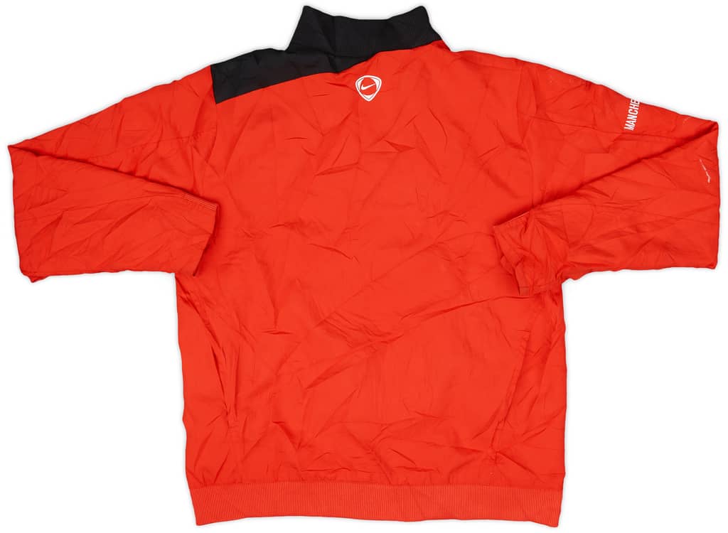 2008-09 Manchester United Nike Track Jacket - 8/10 - (L.Boys)