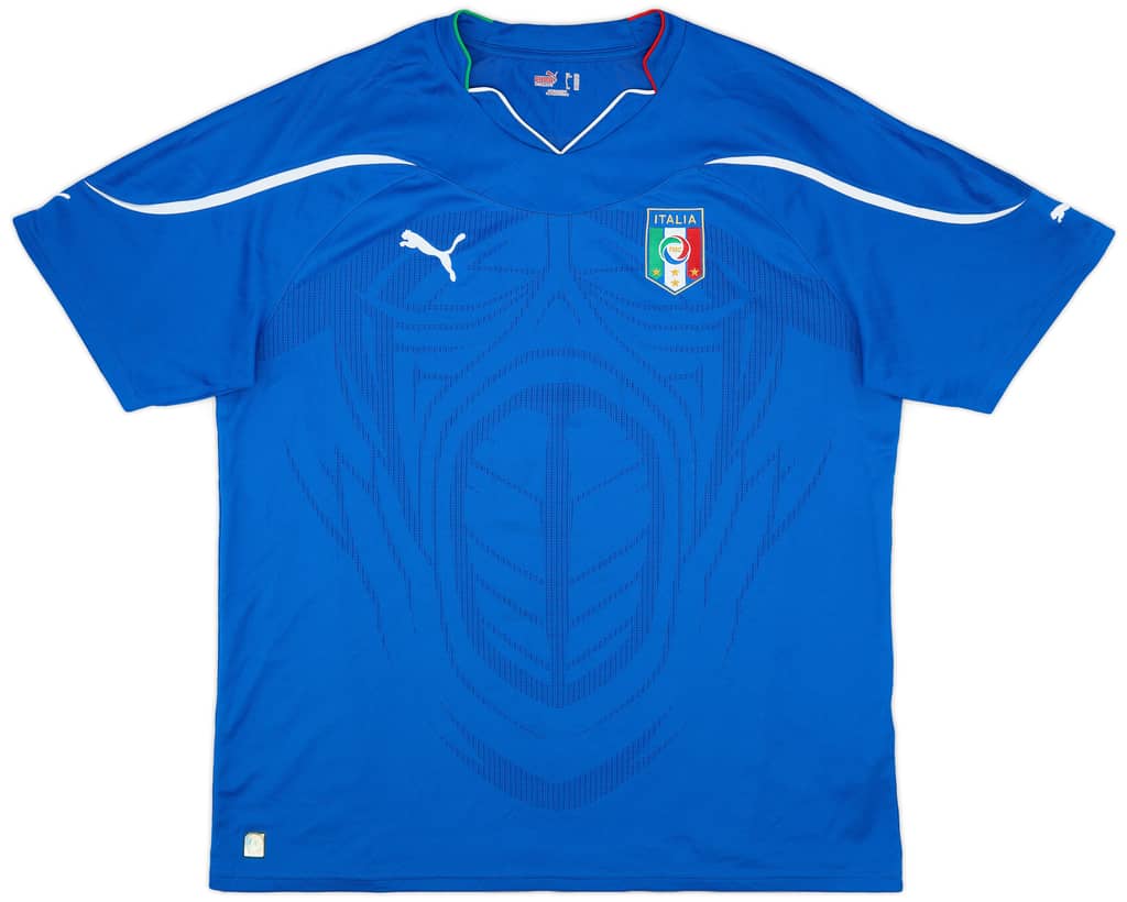 2010-12 Italy Home Shirt - 8/10 - (XXL)