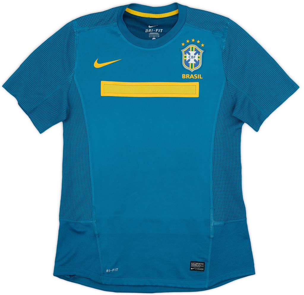 2011 Brazil Player Issue Away Shirt - 7/10 - (L)