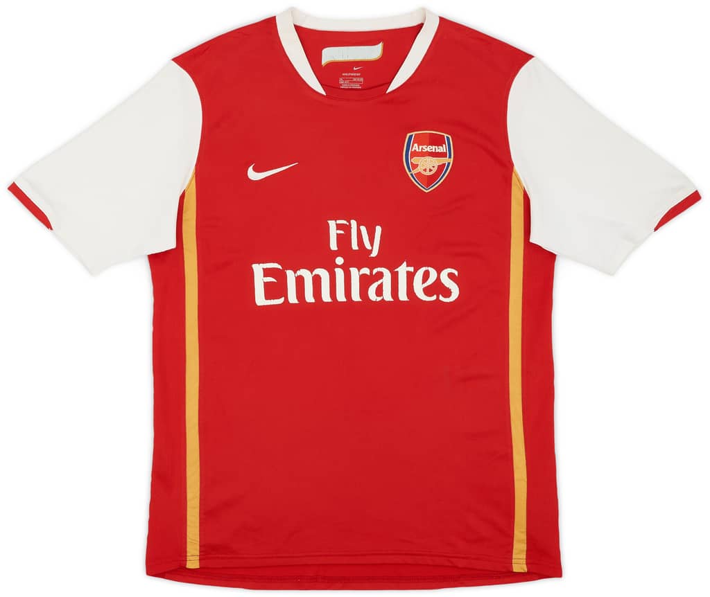 2006-08 Arsenal Home Shirt - 5/10 - (XL.Boys)