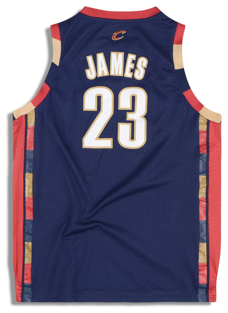 2006-10 Cleveland Cavaliers James #23 adidas Swingman Jersey (Alternate) M