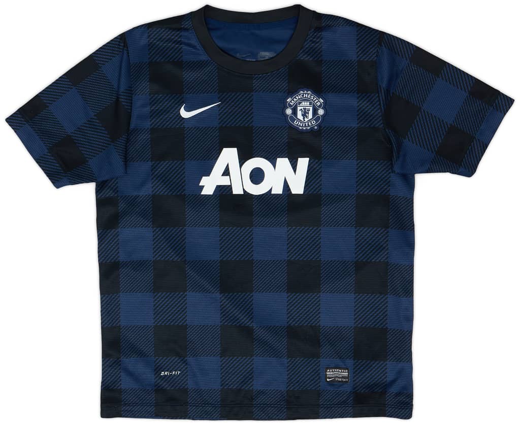 2013-14 Manchester United Away Shirt - 9/10 - (XL.Boys)