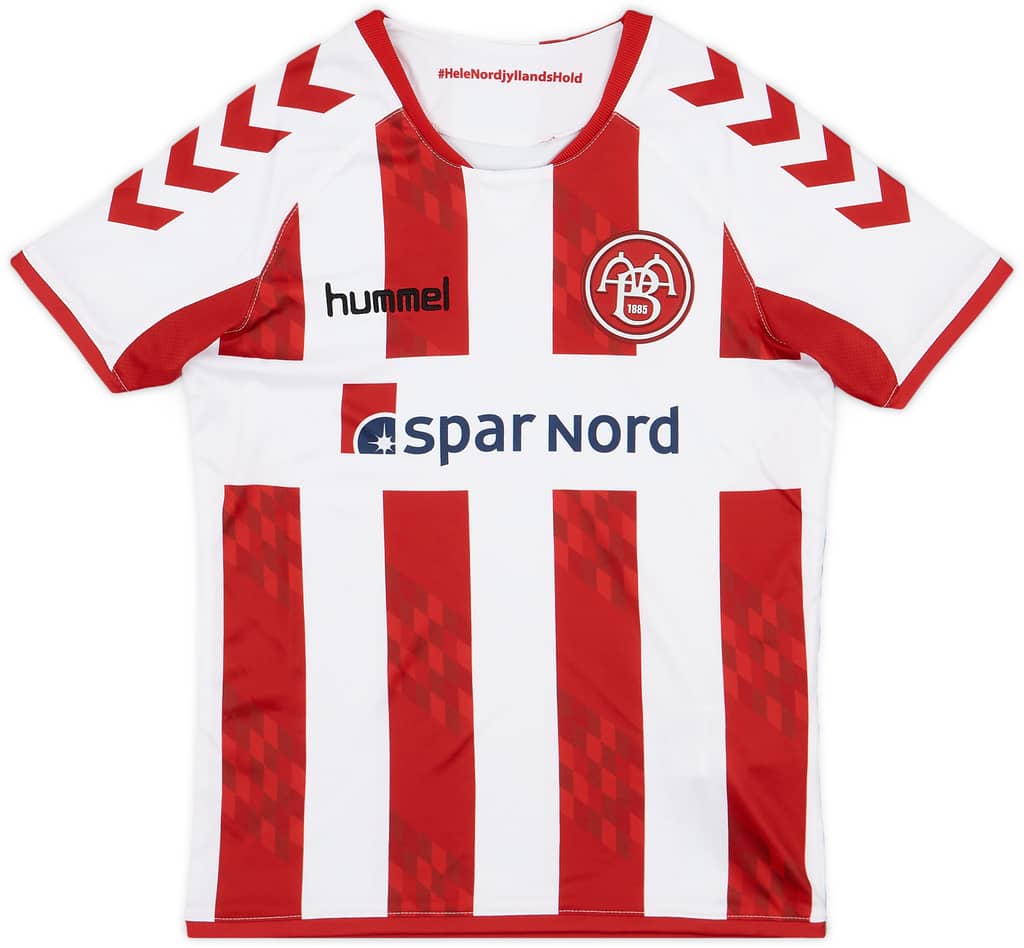 2016-17 Aalborg Home Shirt - 9/10 - (S.Boys)