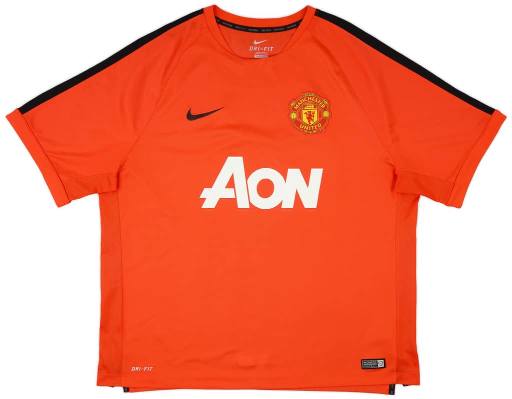 2014-15 Manchester United Nike Training Shirt - 8/10 - (XXL)