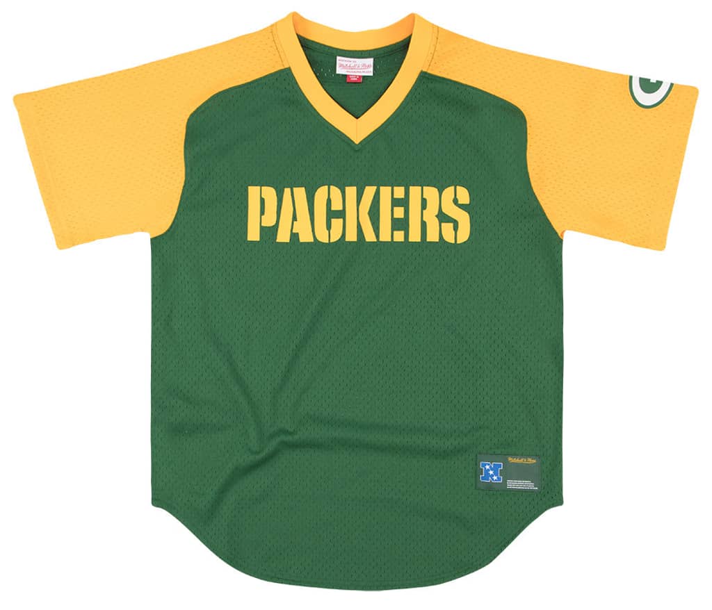 2010s Green Bay Packers Mitchell & Ness Mesh Tee L