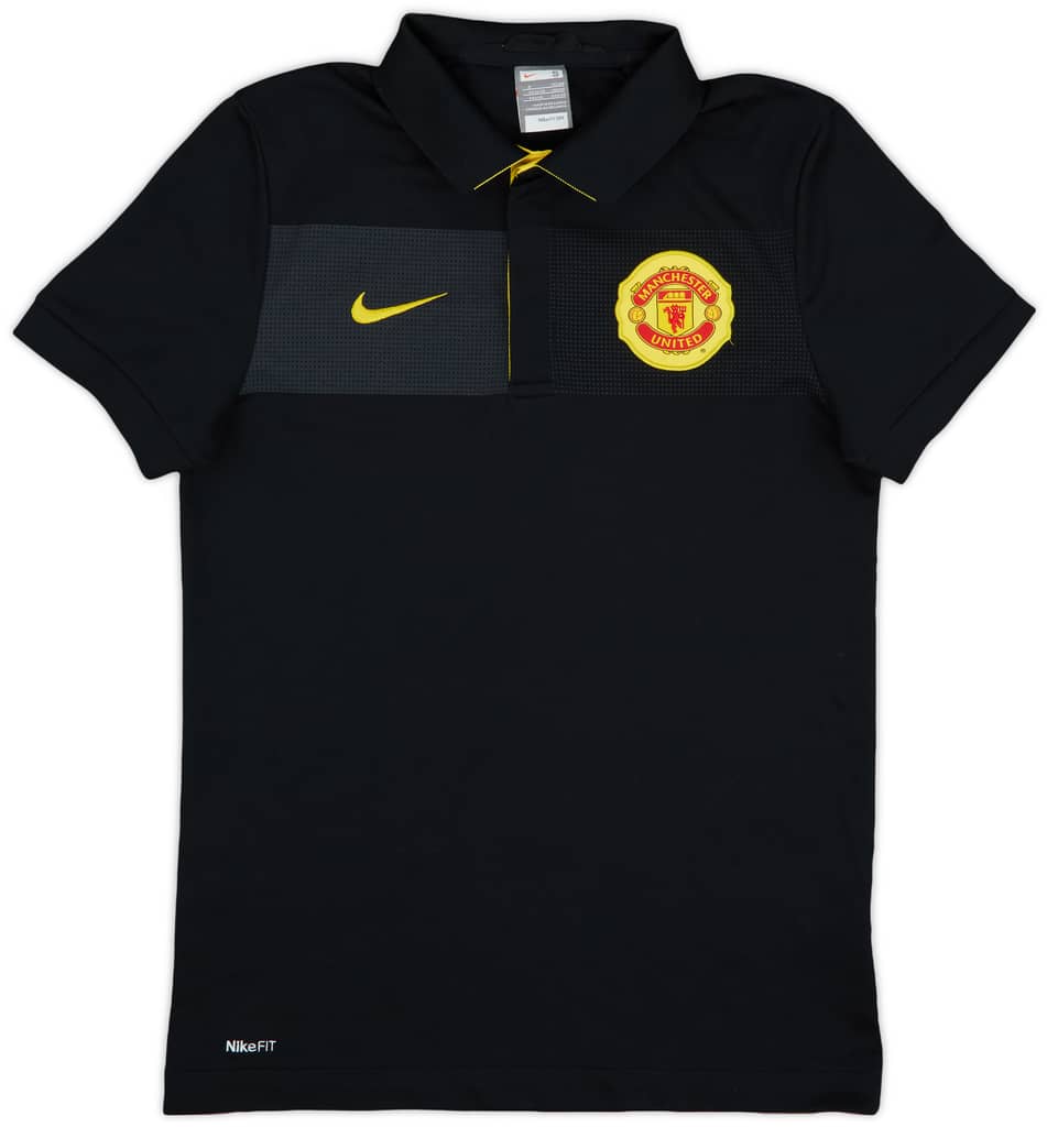 2009-10 Manchester United Nike Polo Shirt - 9/10 - (S)