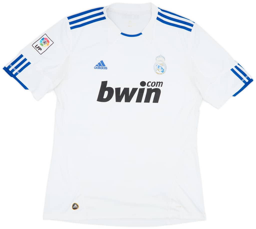 2010-11 Real Madrid Home Shirt - 5/10 - (XL)