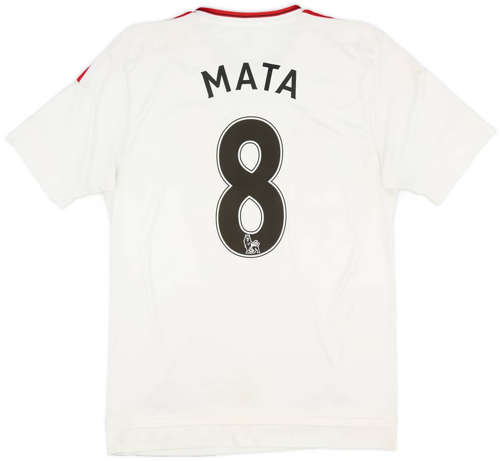2015-16 Manchester United Away Shirt Mata #8 - 6/10 - (S)