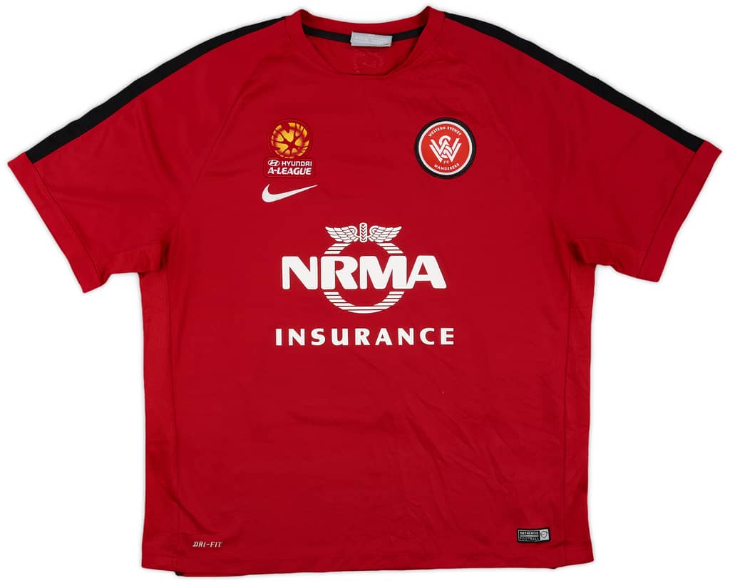 2014-15 Western Sydney Wanderers Nike Training Shirt - 9/10 - (XXL)