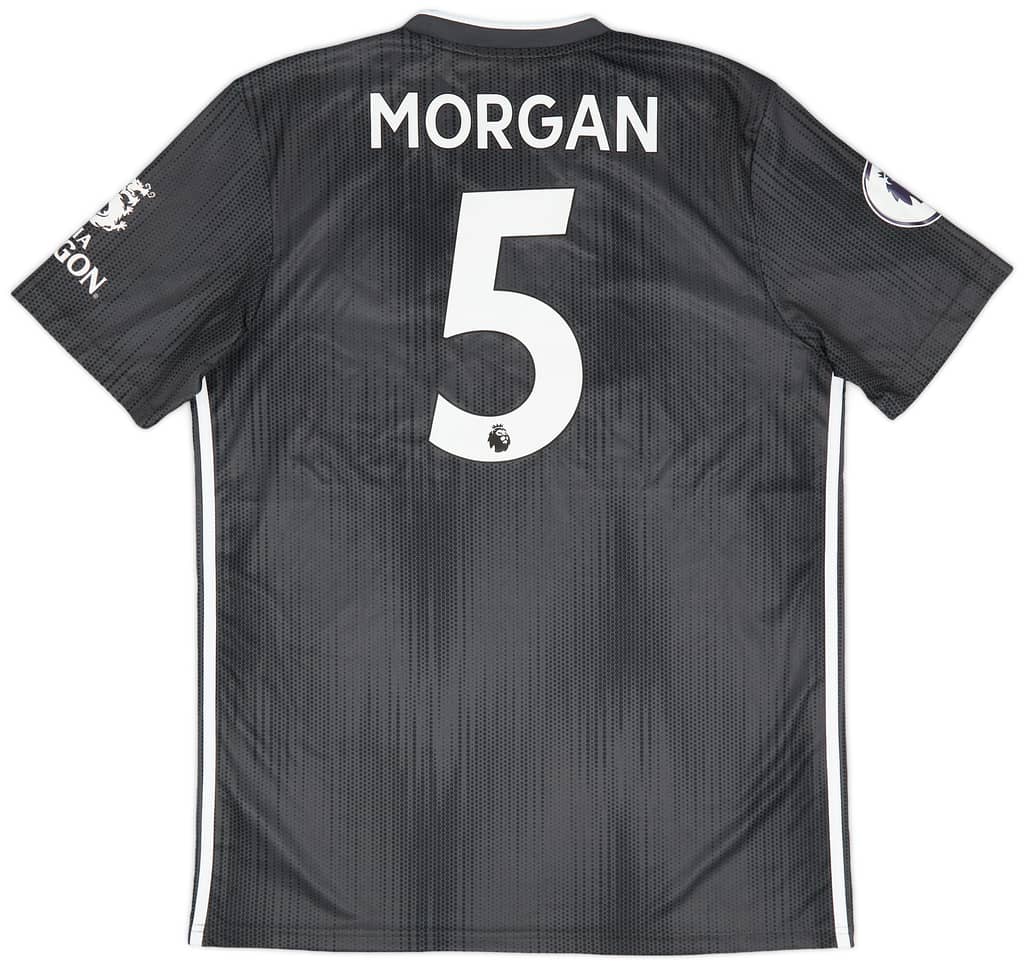 2019-20 Leicester Match Issue Away Shirt Morgan #5