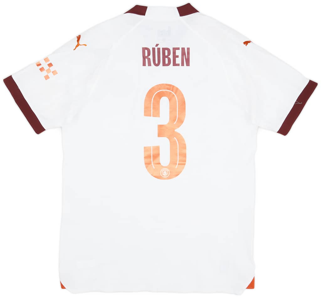 2023-24 Manchester City Match Issue FA Cup Away Shirt Ruben #3