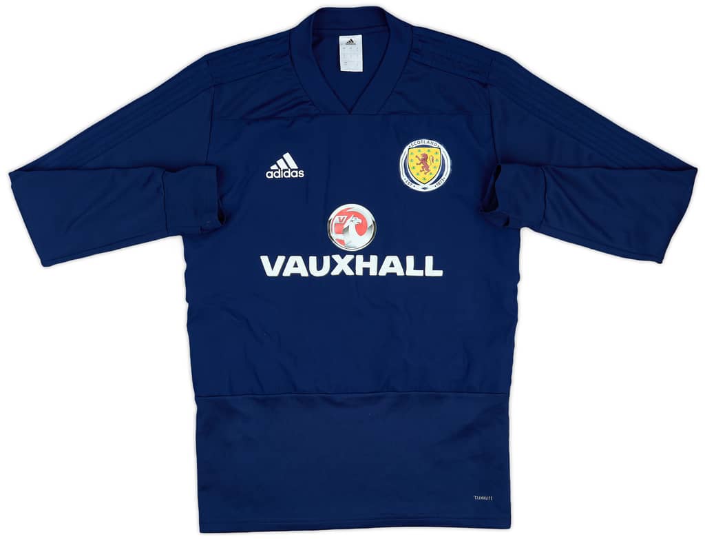 2017-18 Scotland adidas Drill Top - 8/10 - (S)