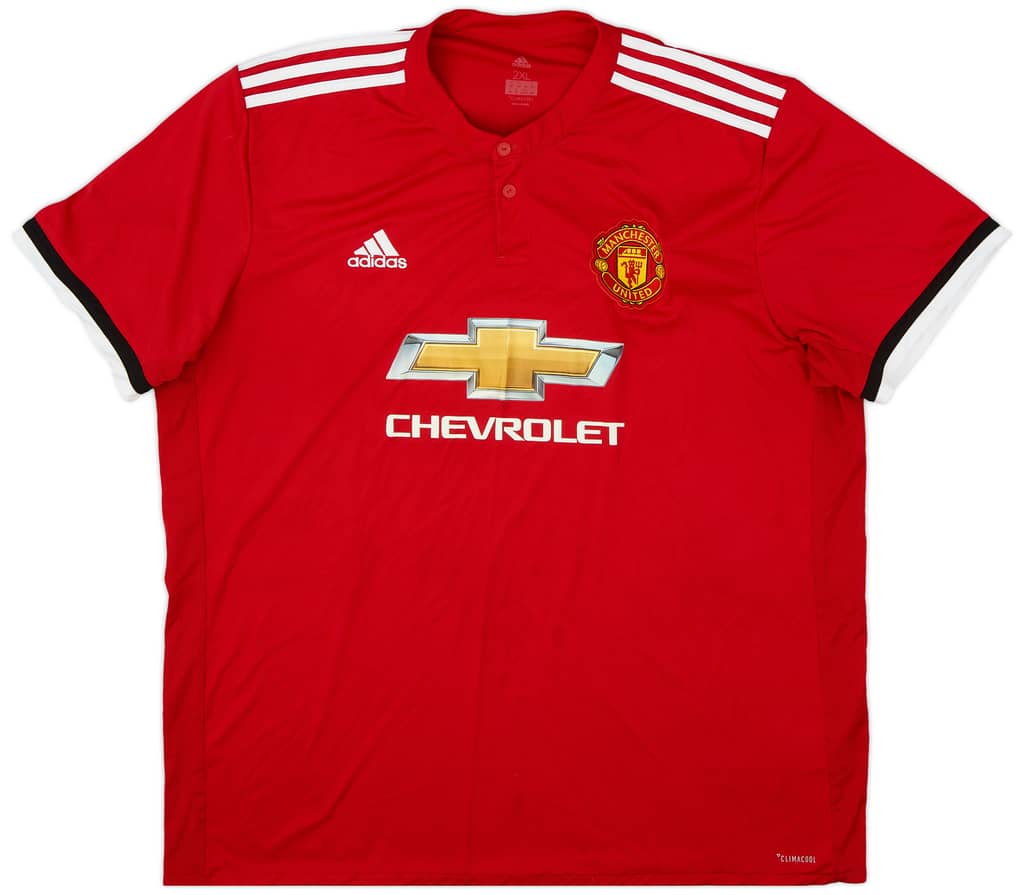 2017-18 Manchester United Home Shirt Mata #8 - 7/10 - (XXL)