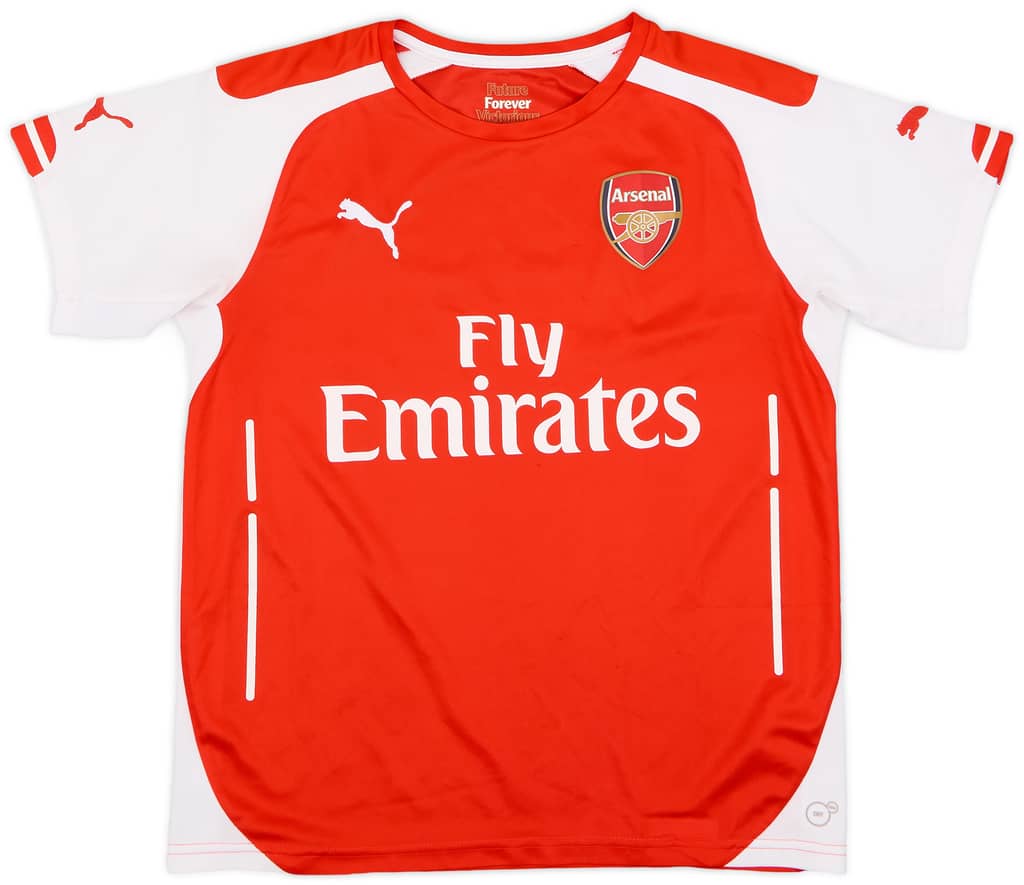 2014-15 Arsenal Home Shirt - 8/10 - (L.Boys)