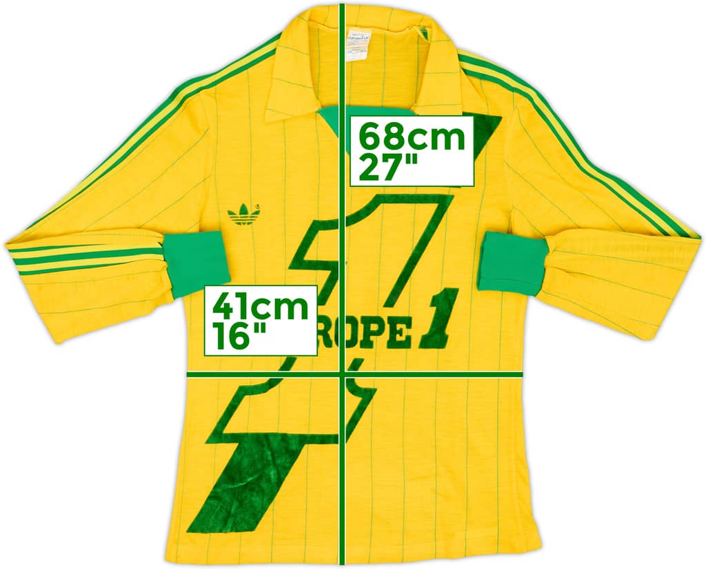 1981-82 Nantes Home L/S Shirt - 7/10 - (S)