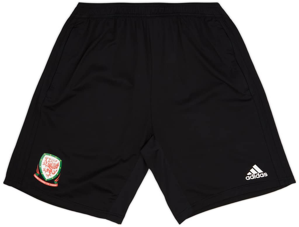 2018-19 Wales adidas Training Shorts - As New