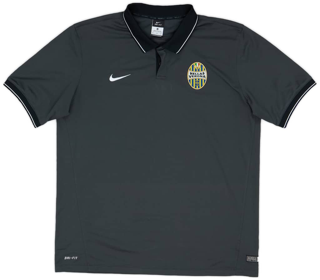 2014-15 Hellas Verona Nike Polo Shirt - 8/10 - (XL)