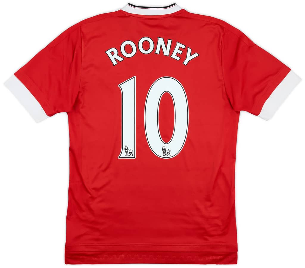 2015-16 Manchester United Home Shirt Rooney #10 - 5/10 - (S)