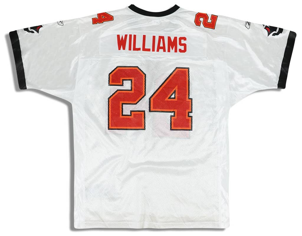 2005-06 Tampa Bay Buccaneers Williams #24 Reebok On Field Jersey (Away) L