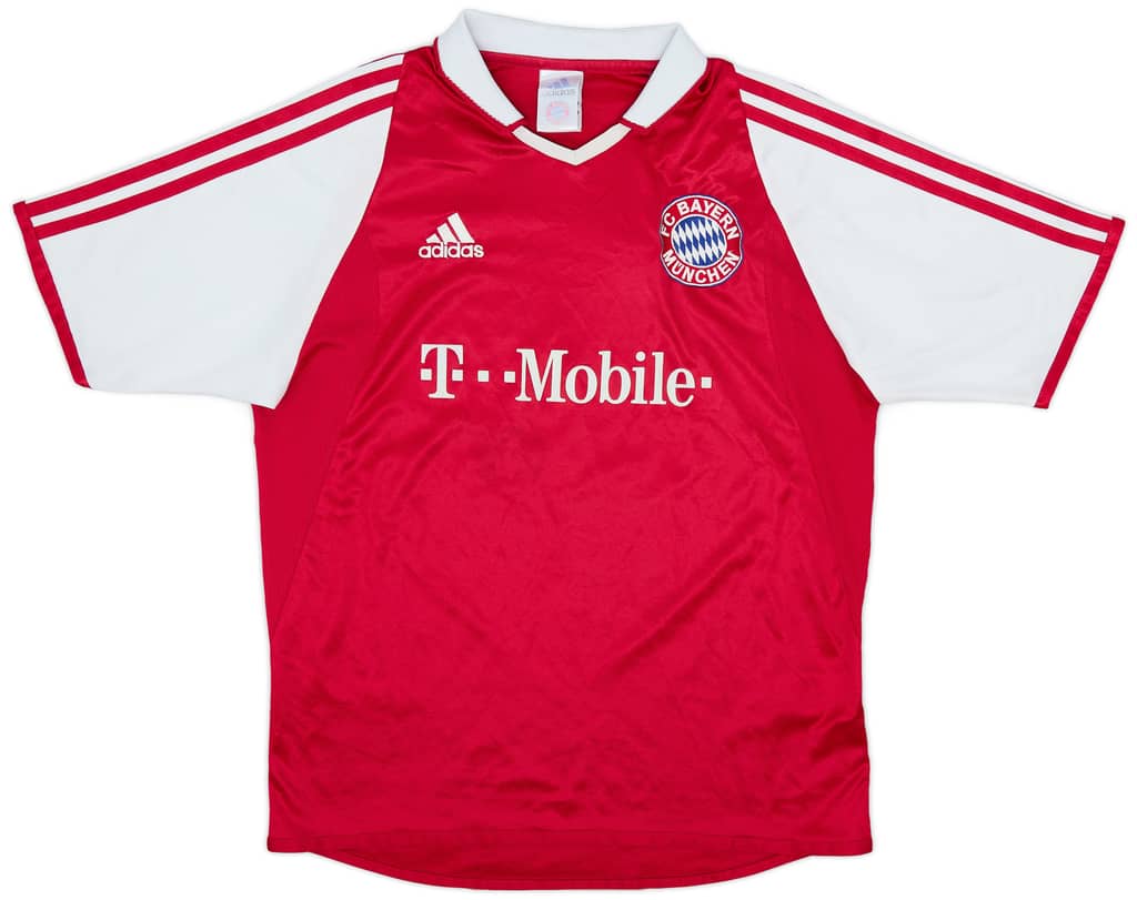 2003-04 Bayern Munich Home Shirt - 8/10 - (XL.Boys)