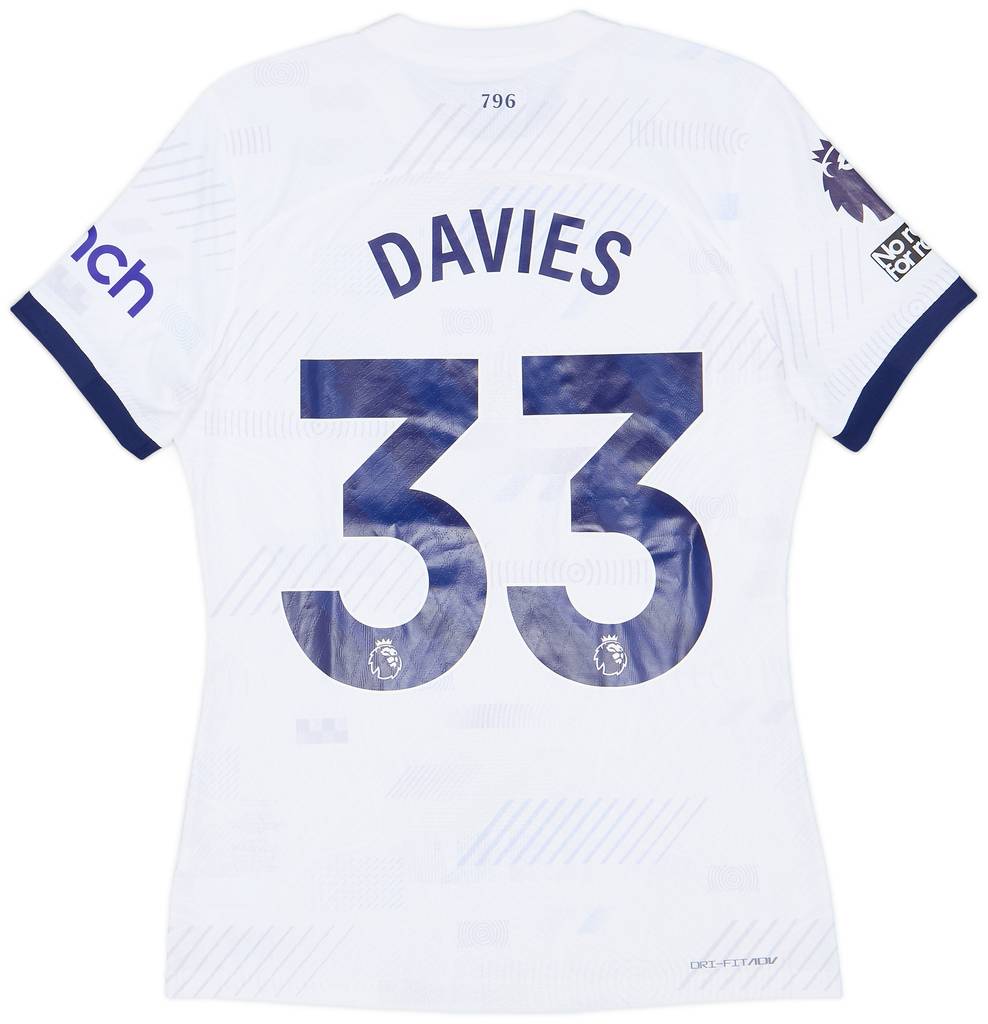 2023-24 Tottenham Match Issue Home Shirt Davies #33