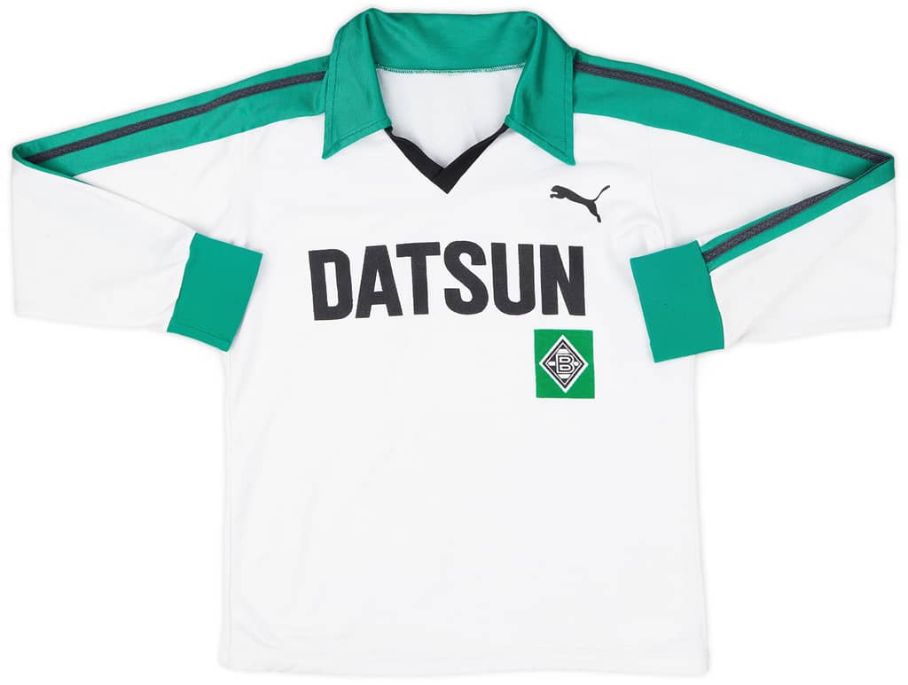 1981-83 Borussia Monchengladbach Home L/S Shirt - 9/10 - (S)
