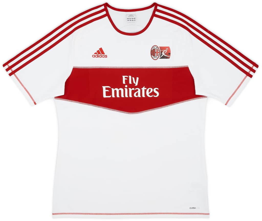 2012-13 AC Milan adidas Junior Camp Away Shirt - 8/10 - (L)