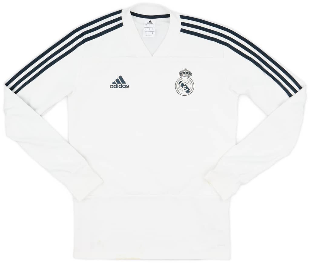 2018-19 Real Madrid adidas Sweat Top - 6/10 - (S)