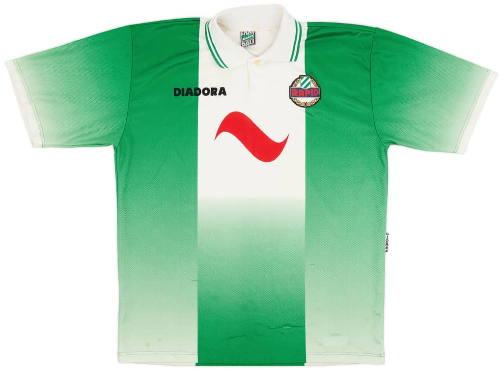 1996-98 Rapid Vienna European Home Shirt - 7/10 - (XXL)