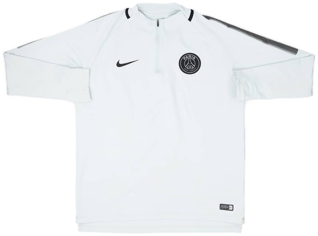 2017-18 Paris Saint-Germain 1/4 Zip Training Top - 6/10 - (L)