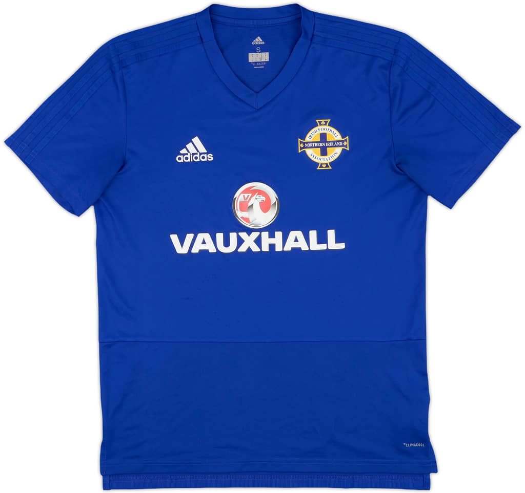 2017-18 Northern Ireland adidas Training Shirt - 9/10 - (S)