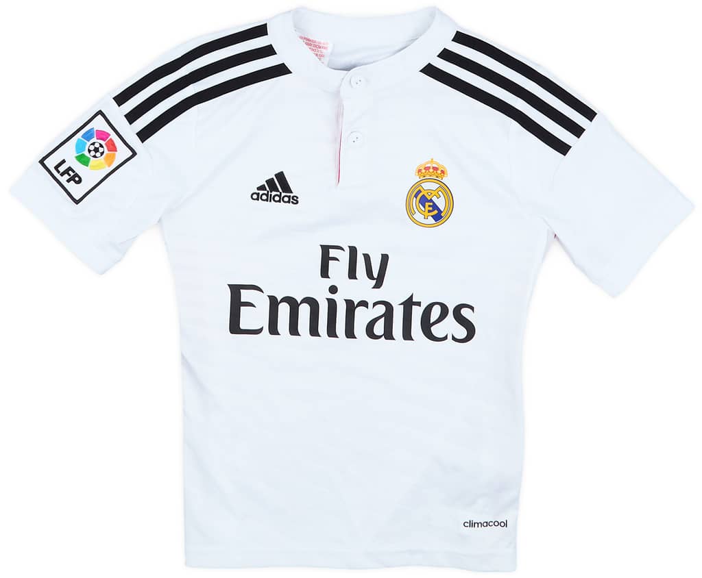 2014-15 Real Madrid Home Shirt - 9/10 - (S.Boys)