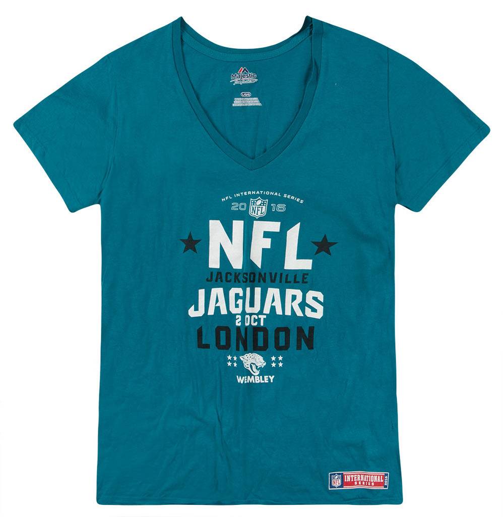 2016 Jacksonville Jaguars NFL International Series Graphic Tee Womens (L)