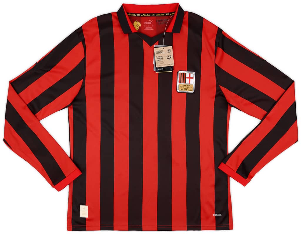 2024-25 AC Milan 125th Anniversary Authentic L/S Shirt #10 (Rafa Leao)
