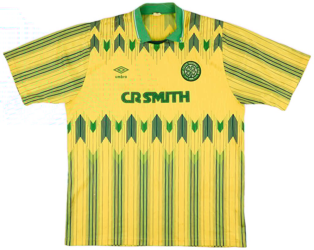 1989-91 Celtic Away Shirt - 8/10 - (L)